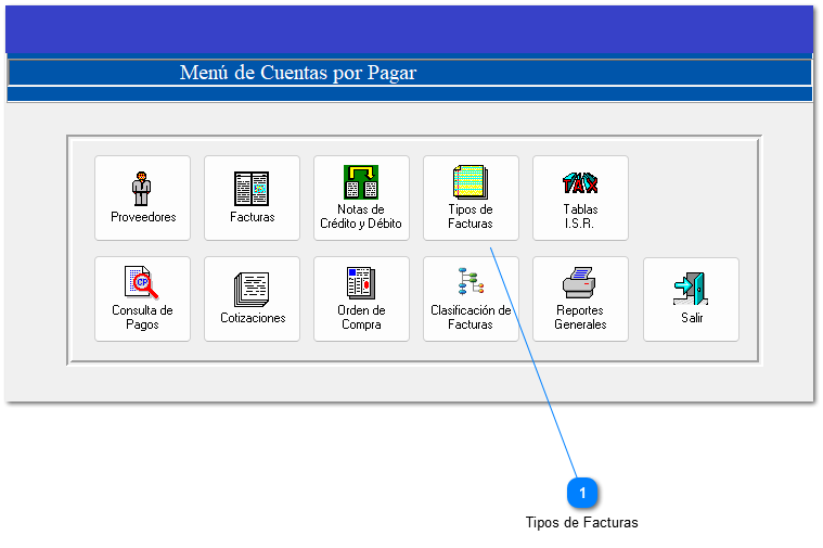 4.6.4 Tipos de Factura